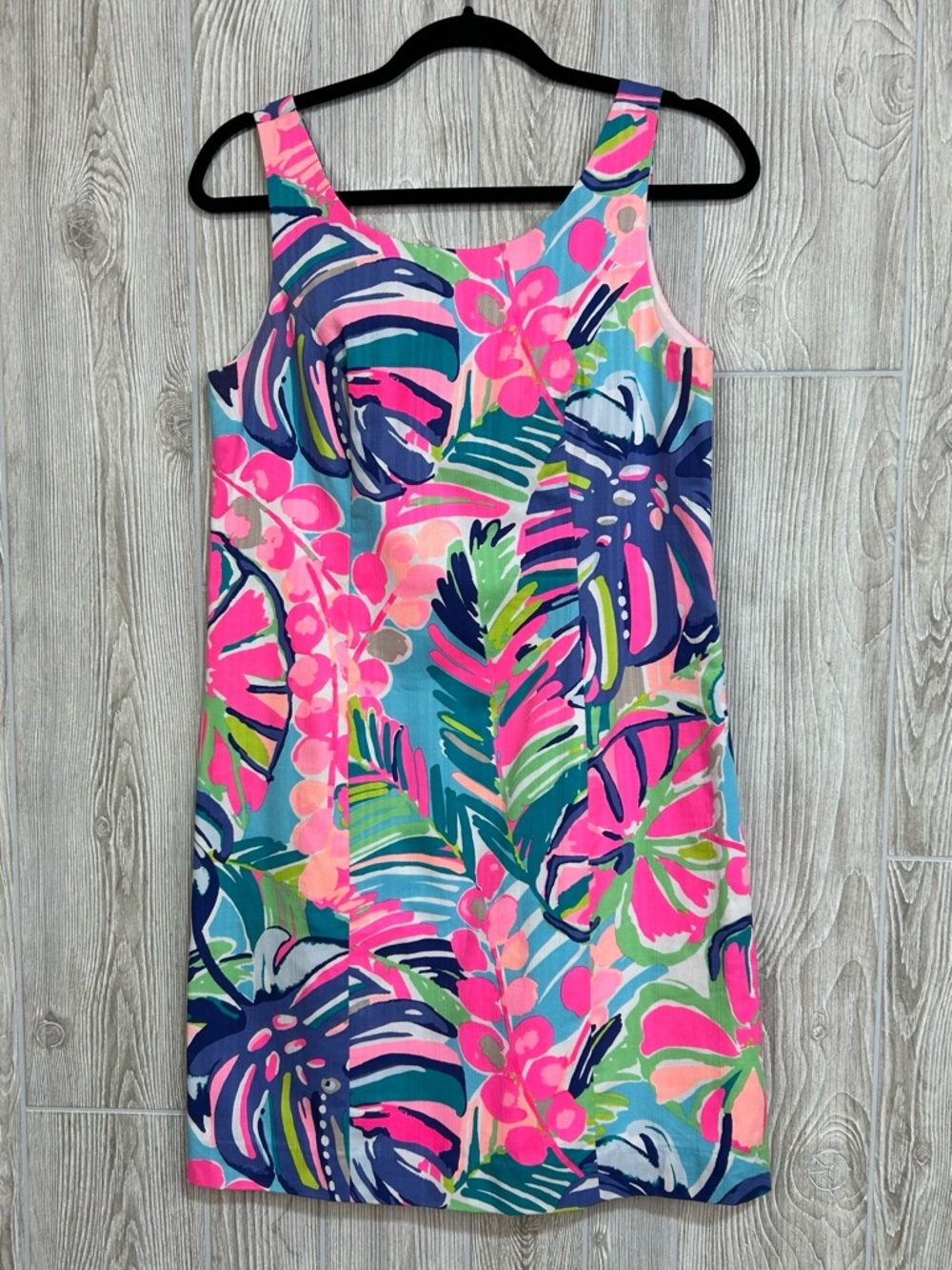Lilly Pulitzer Cathy Shift Dress Exotic Garden Size 4